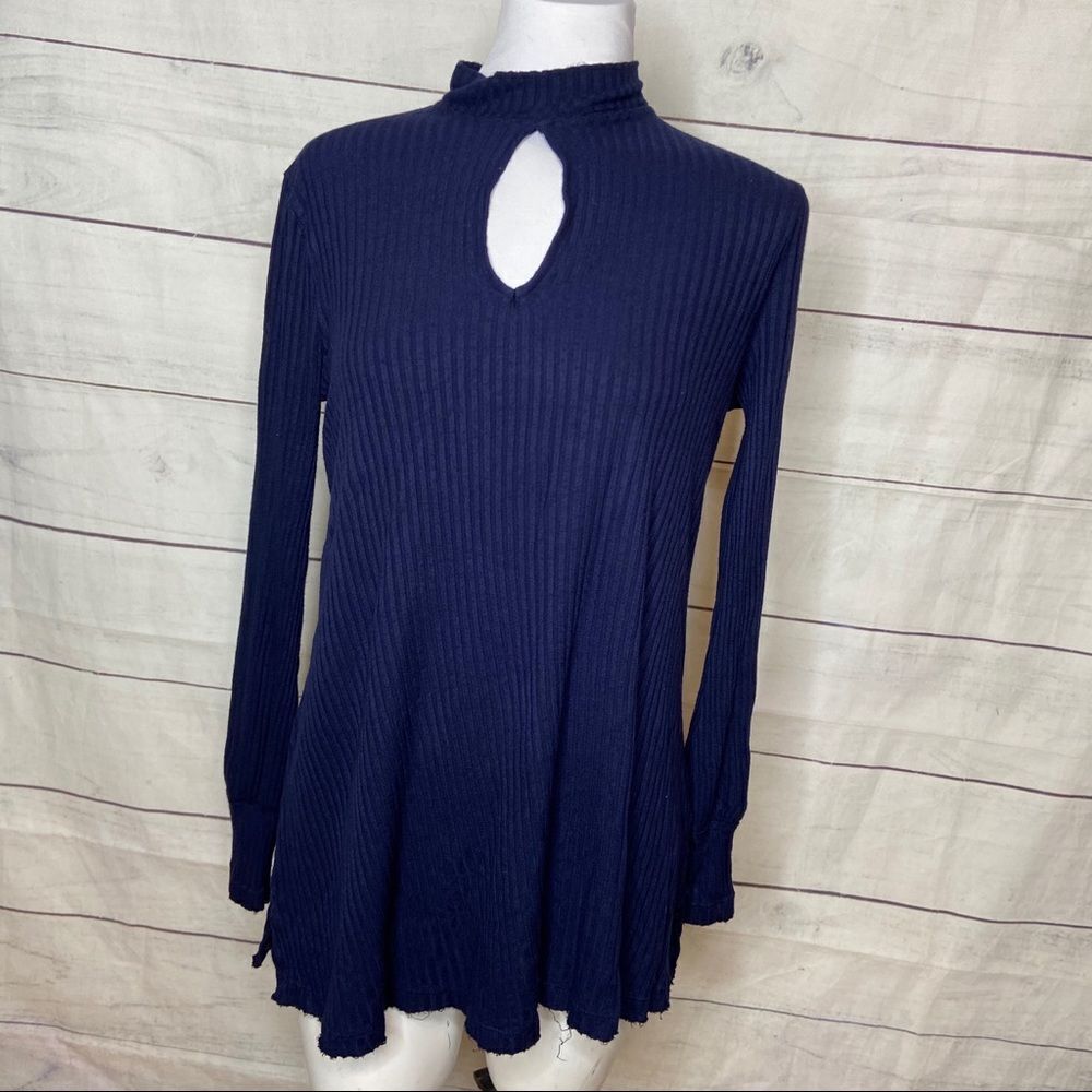 We the Free blue tunic top XS